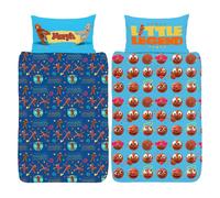 Set Copripiumino Per Bambini Junior Con Stelle Nuvole Dinosauri Disney