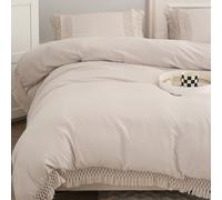 Set copripiumino senza riempitivo decorato nappa 135*200,200*200,160*220,168*229,200*230,220*230,220*240,229*229,264*229,260*220Colore unicoAltro poliestere