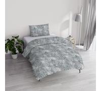 Set Copripiumino Singolo Cotone Ida, lavorato in Italia - Parure Copri Piumino - Sacco Piumone 150x200cm con Doppia Patella e Federe Cuscino (Singolo, venere)