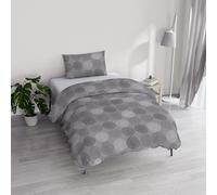 Set Copripiumino Singolo Cotone River, lavorato in Italia - Parure Copri Piumino - Sacco Piumone 150x200cm con Doppia Patella e Federe Cuscino (Singolo, tago)