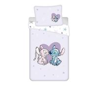 Disney Lilo E Stitch Copripiumino Singolo & Ue Federa Disney Cuore Cotone