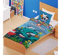 Set Copripiumino Singolo Missione Octonauts Per Bambini - Design 2 In 1
