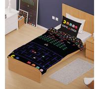 Retro Games Set Copripiumino Singolo Pac-Man Space Invaders - 2 IN 1 Design