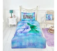 Set Copripiumino Singolo Reversibile Glinda E Elphaba Blu Rosa