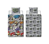 Teenage Mutant Set Copripiumino Singolo Ninja Turtles Bambini Letto 2-in-1 Stili