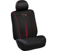 Set Coprisedile 3 Pz Powerbar Nero/Rosso confortevole e resistente, facile e vel