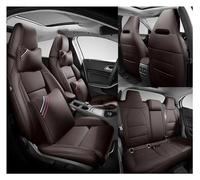 Set Coprisedili Auto Coprisedili Coprisedile Auto In Pelle Personalizzato 5 Posti Accessori Auto Per Mercedes Per Benz Per Una 160 A180 A260 A200 W176 W177 Cuscino Auto(BROWN LUX)