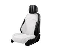 Set Coprisedili Auto Coprisedili Per Auto In Materiale Di Lino Accessori Per Protezioni Interne Per VW Per Passat Per CC(BIANCO)
