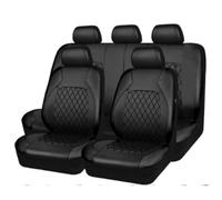 Set Coprisedili Auto in Pelle PU per Toyota Corolla 2011-2025, Anteriori e Posteriori Auto Interni Accessori Coprisedili Auto in Pelle Impermeabile,A/Black