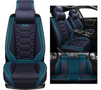 Set Coprisedili Auto per Cadillac CTS Coupe 2010-2012,Set Copri-Sedile Anteriori E Posteriori Impermeabili Interni Copri Sedili,A/BlackBlue