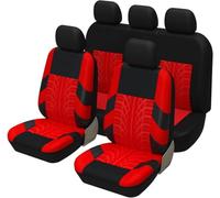 Set Coprisedili Auto per Nissan X-Trail X Trail T33 T32 T31 T30 2001-2022 2023 2024 2025, 5 Posti Tessuto a Rete Traspirante Set Fodere Anteriori e Posteriori Copri Sedili, Interni Accessori