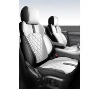 Set Coprisedili Auto Per Skoda Per Superb 3 2 Per Octavia Per Fabia Per Kodiaq Per Karoq Per Yeti Per Rapid Coprisedile Personalizzato(5Pcs-Black White)