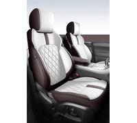 Set Coprisedili Auto Per Skoda Per Superb 3 2 Per Octavia Per Fabia Per Kodiaq Per Karoq Per Yeti Per Rapid Coprisedile Personalizzato(5Pcs-White Coffee)