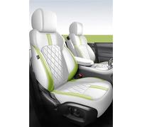 Set Coprisedili Auto Per Skoda Per Superb 3 2 Per Octavia Per Fabia Per Kodiaq Per Karoq Per Yeti Per Rapid Coprisedile Personalizzato(5Pcs-White)