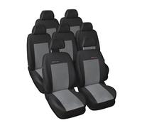 Mossa Coprisedili su Misura compatibili con Dacia Lodgy Van (2012-2017) - Fodere sedili Auto - Set coprisedili Auto E2