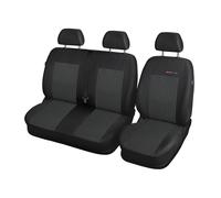 Mossa Coprisedili su Misura compatibili con Renault Trafic III Van (2014- ) 2+1 - Fodere sedili - Set coprisedili Auto - E1