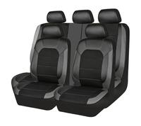 Set Coprisedili Coprisedile Per Auto Coprisedile Universale Per Chevrolet Per Cruze Per Sonic Per Spin Per Orlando(Black Gray)