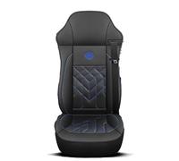 Set Coprisedili Coprisedili in Pelle Traspiranti e Confortevoli per Camion e Furgoni Compatibile con per IVECO Eurocargo S-Way X-Way Trakker S-Way NP 2010-2026 1SEAT,Style A Left-Blue Napa