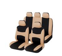 Set Coprisedili Coprisedili Per Auto Protezioni Per Cuscini Universali Per Citroen(Beige full set)