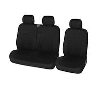 Set Coprisedili Coprisedili Tipo 2+1 Coprisedili Per Auto Transporter Per Van Citroen Per Jumpy 2005(BLACK)