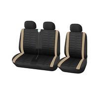 Set Coprisedili Fodera Per Cuscino Per Sedile Diviso Tipo 2+1 Per Camion Universale Per Auto Per Peugeot Per Boxer Per Esperti(BEIGE)