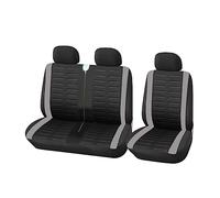 Set Coprisedili Fodera Per Cuscino Per Sedile Diviso Tipo 2+1 Per Camion Universale Per Auto Per Peugeot Per Boxer Per Esperti(GRAY)