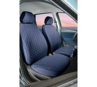 Coprisedili Fiat Panda 2003>2011 4 posti fodere set su misura trapuntate blu