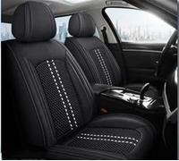 Set Coprisedili Per Auto Coprisedile Auto Con Frammenti Ghiaccio Per Ford Per Focus MK2 Per Edge Per Explorer Per Ecosport Per Fuga Per Escursione Per Everest Coprisedile Anteriore(Nero,Standard)