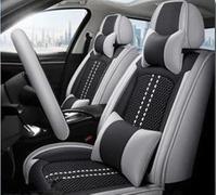 Set Coprisedili Per Auto Coprisedile Auto Con Frammenti Ghiaccio Per Ford Per Focus MK2 Per Edge Per Explorer Per Ecosport Per Fuga Per Escursione Per Everest Coprisedile Anteriore(Black Gray,Luxury)