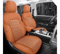 Set Coprisedili Per Auto Coprisedile Auto In Pelle Per Nissan Per Qashqai Per Sunny Per X-Trail Per Cima Per Fuga Per Cefiro Per Murano Protezione Seggiolini Coprisedile Anteriore(Giallo,Standard)