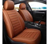 Set Coprisedili Per Auto Coprisedile Auto Personalizzato In Pelle Per Mitsubishi Per Outlander Per Pajero Sport Per Grandis Accessori Coprisedile Anteriore(Cayenne Huang,Standard)