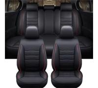 Set coprisedili per auto Coprisedile Per Auto A Copertura Totale Per JEEP Per Compass Per Grand Cherokee Per Commander Per Wrangler JK Accessori Coprisedile Seduta(B Black red)