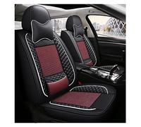 Set Coprisedili Per Auto Coprisedile Per Auto Ice Silk Per Dodge Per Caliber Per Journey Per Journey Per Aittitude Auto Styling Accessori Auto(Black Red pillow)