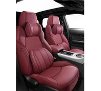 Set coprisedili per auto Coprisedile Per Auto Per Dodge Per Journey Per Challenger Cuscino Protettivo Per Interni Coprisedili Auto(VINO ROSSO,B)