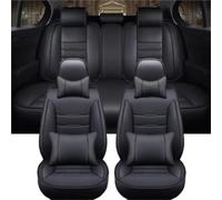 Set coprisedili per auto Coprisedile Universale In Pelle Per Citroen Per Berlingo Per Golf 8 Per Hyundai I10 Accessori, Dettagli Interni Copri-sedili Auto(B Black)