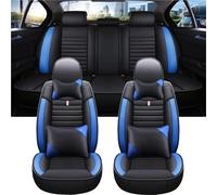Set coprisedili per auto Coprisedile Universale Per Auto Per Peugeot 208 Per Dodge Per Caliber Per Megane 3 Dettagli Interni Tutti I Modelli Di Set Copri-Sedile(B Black Blue)