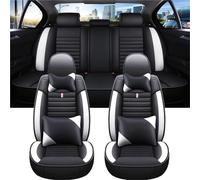 Set coprisedili per auto Coprisedile Universale Per Auto Per Peugeot 208 Per Dodge Per Caliber Per Megane 3 Dettagli Interni Tutti I Modelli Di Set Copri-Sedile(B Black White)