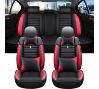 Set coprisedili per auto Coprisedile Universale Per Auto Per Peugeot 208 Per Dodge Per Caliber Per Megane 3 Dettagli Interni Tutti I Modelli Di Set Copri-Sedile(B Black Red)