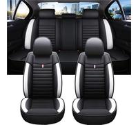 Set coprisedili per auto Coprisedile Universale Per Auto Per Peugeot 208 Per Dodge Per Caliber Per Megane 3 Dettagli Interni Tutti I Modelli Di Set Copri-Sedile(A Black White)