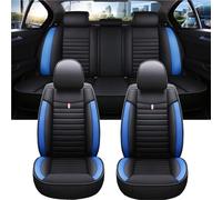 Set coprisedili per auto Coprisedile Universale Per Auto Per Peugeot 208 Per Dodge Per Caliber Per Megane 3 Dettagli Interni Tutti I Modelli Di Set Copri-Sedile(A Black Blue)