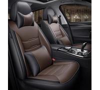Set Coprisedili Per Auto Coprisedili Auto In Pelle Mantelle Per Kangoo Per Kadjar Per Talismano Per Captur Per Fluence Per Clio 3 Accessori Interni Coprisedile Anteriore(Marrone)