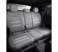 Set Coprisedili Per Auto Coprisedili Auto In Pelle Per Dodge Per Journey Per Calibre Per Challenger Per Ram 1500 Accessori Coprisedile Anteriore(Grey,Rear seats)