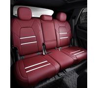 Set Coprisedili Per Auto Coprisedili Auto In Pelle Per Dodge Per Journey Per Calibre Per Challenger Per Ram 1500 Accessori Coprisedile Anteriore(Wind Red,Rear seats)