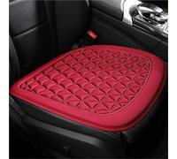 Set coprisedili per auto Cuscino Per Seggiolino Auto Sospeso 3D Coprisedile Con Motivo In Rilievo Quattro Stagioni Generale Adatto Per La Maggior Parte Delle Coprisedile Seduta(Red square pad)