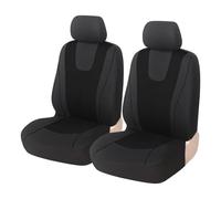 Set Coprisedili Per Auto Per Accord Per City Per Civic CRV CRZ Per Elysion Per Fit Per Jade Per Jazz Per Insight Protezione Seggiolino Coperture Sedile In Tessuto Coprisedile Anteriore(2Seats-Black)