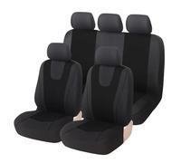 Set Coprisedili Per Auto Per Accord Per City Per Civic CRV CRZ Per Elysion Per Fit Per Jade Per Jazz Per Insight Protezione Seggiolino Coperture Sedile In Tessuto Coprisedile Anteriore(5Seats-Black)