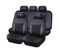 Set Coprisedili per Auto per Suzuki Swift Jimny Vitara Swift Grand Vitara Confortable, Coprisedili Anteriori e Posteriori Set di Protezione Impermeabile Durevole Accessori Interni,A/Black