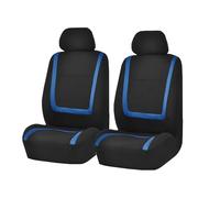 Set Coprisedili Per Auto Seggiolino Auto Coperture Cuscino Per A4L A6L A5 A3 A2 A1 A7 A8 Q2 Q3 Q5 Q7 R8 S1 S3 S4 S5 S6 S7 SQ5 RS3 RS4 RS5 RS6 TT TTS Coprisedile Anteriore(2Seats-Blue)