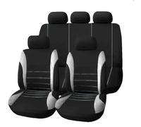 Set Coprisedili Per Auto Seggiolino Auto Protezione Copertura Per Opel Per Astra GHJFK Per Corsa BCDE Per Insignia AB Per Mokka X Per Vectra ABC Per Zafira Accessori Interni Set Coprisedili Auto(Grey)
