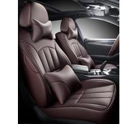Set Coprisedili Per Auto Set Completo Coprisedili Auto In Pelle Per Suzuki Per Swift 2005-2012 Accessori Interni Personalizzati Impermeabili Coprisedile Anteriore(Caffè,Deluxe)